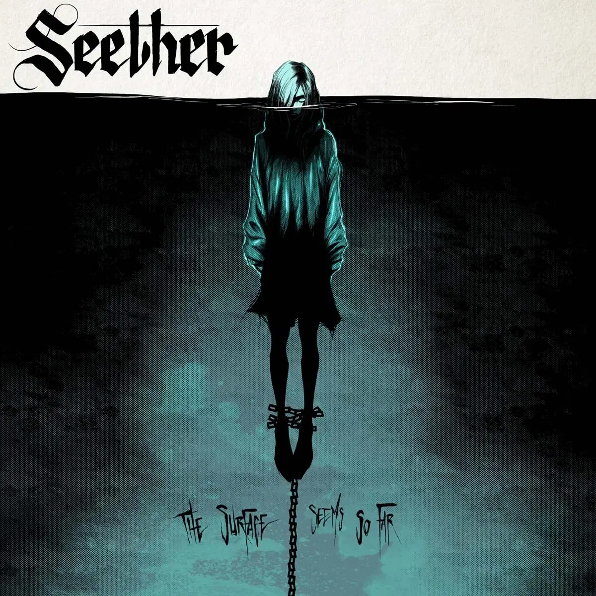 그런지 밴드 '시더' SEETHER 밴드 메탈티 사이즈 100정도