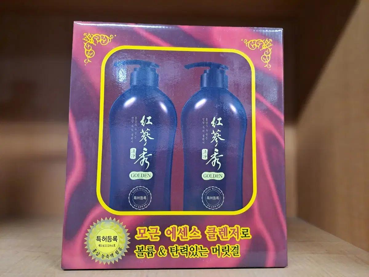 홍삼수샴푸 750ml 2개