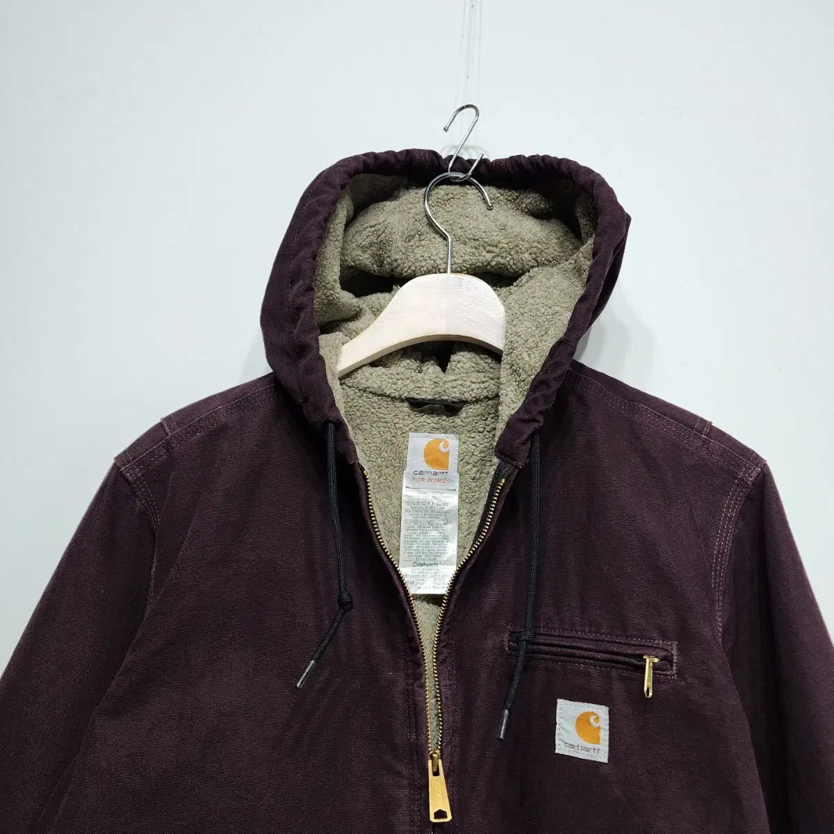 칼하트 CARHARTT 샌드스톤 액티브 자켓 퍼플 S