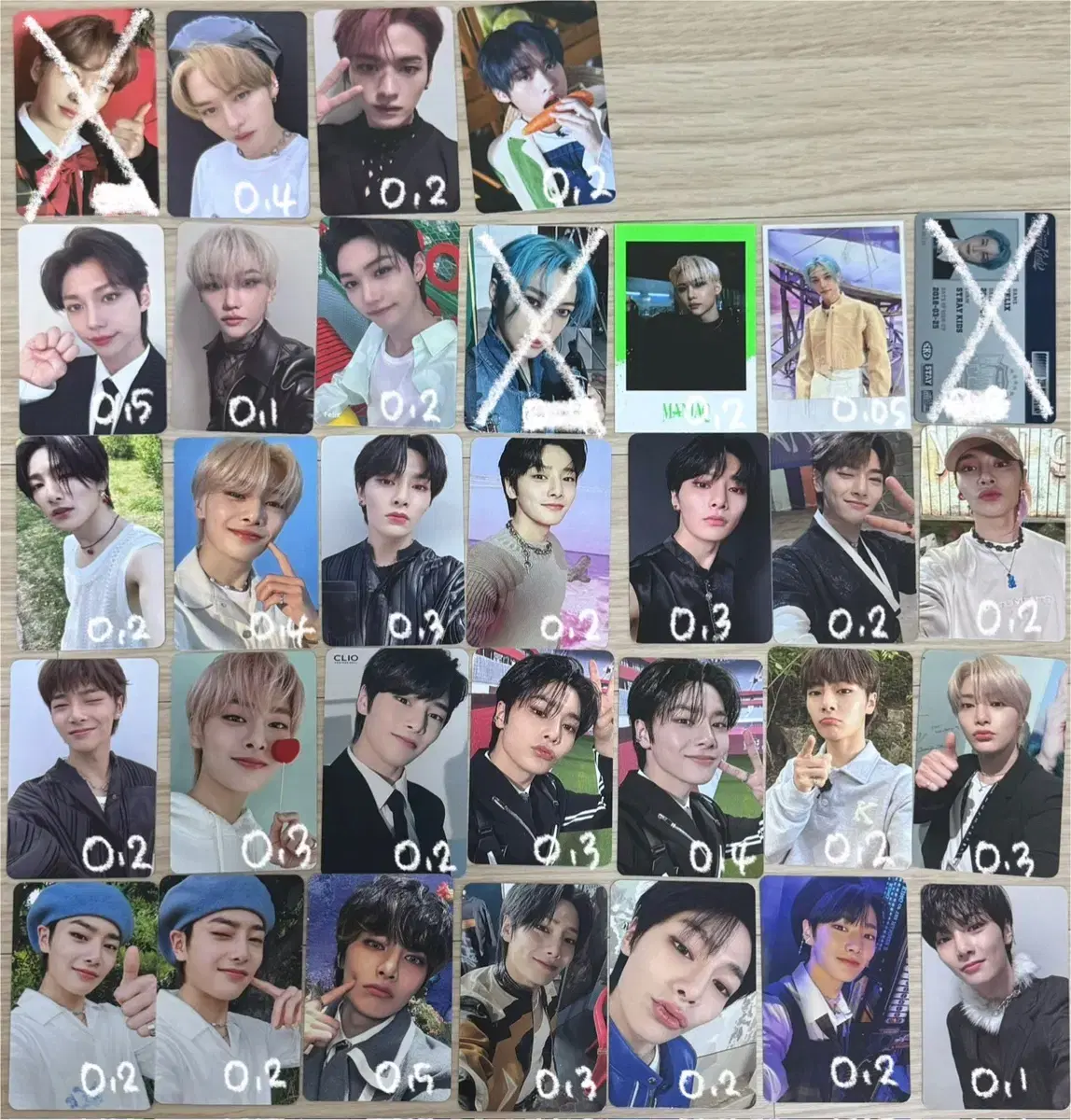 skz straykids photocard felix dragonbok lee know i.n hyunjin seungmin han pc