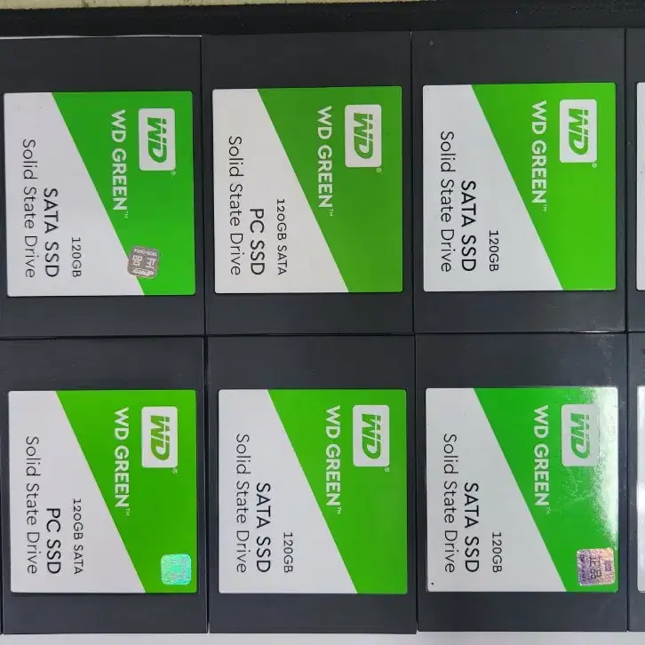 WD[윈디] 2.5인치 SSD 120G 10개 일괄