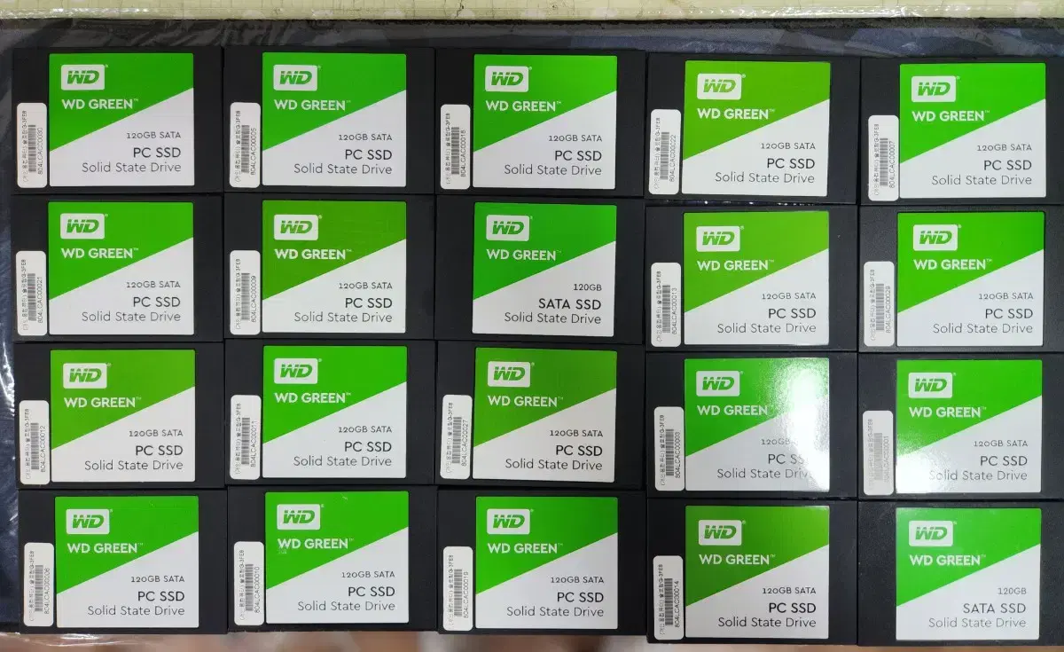 WD[윈디] 2.5인치 SSD 120G 10개 일괄