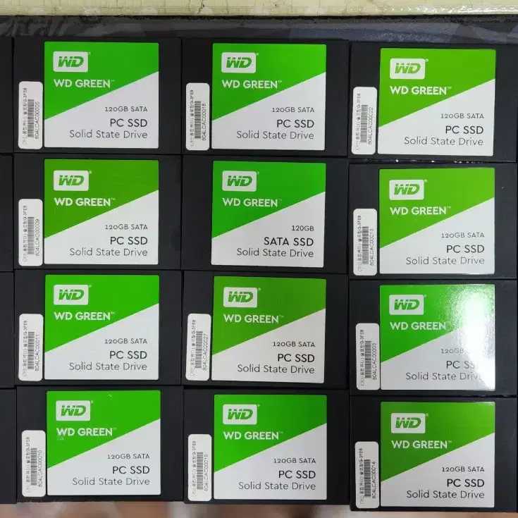 WD[윈디] 2.5인치 SSD 120G 마지막  10개 일괄