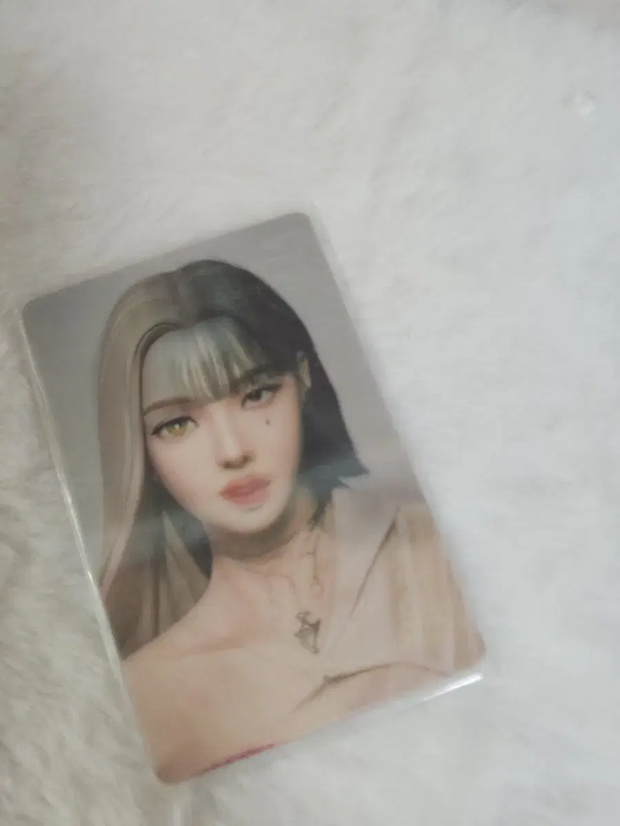 Aespa Wonter hologram photocard sells