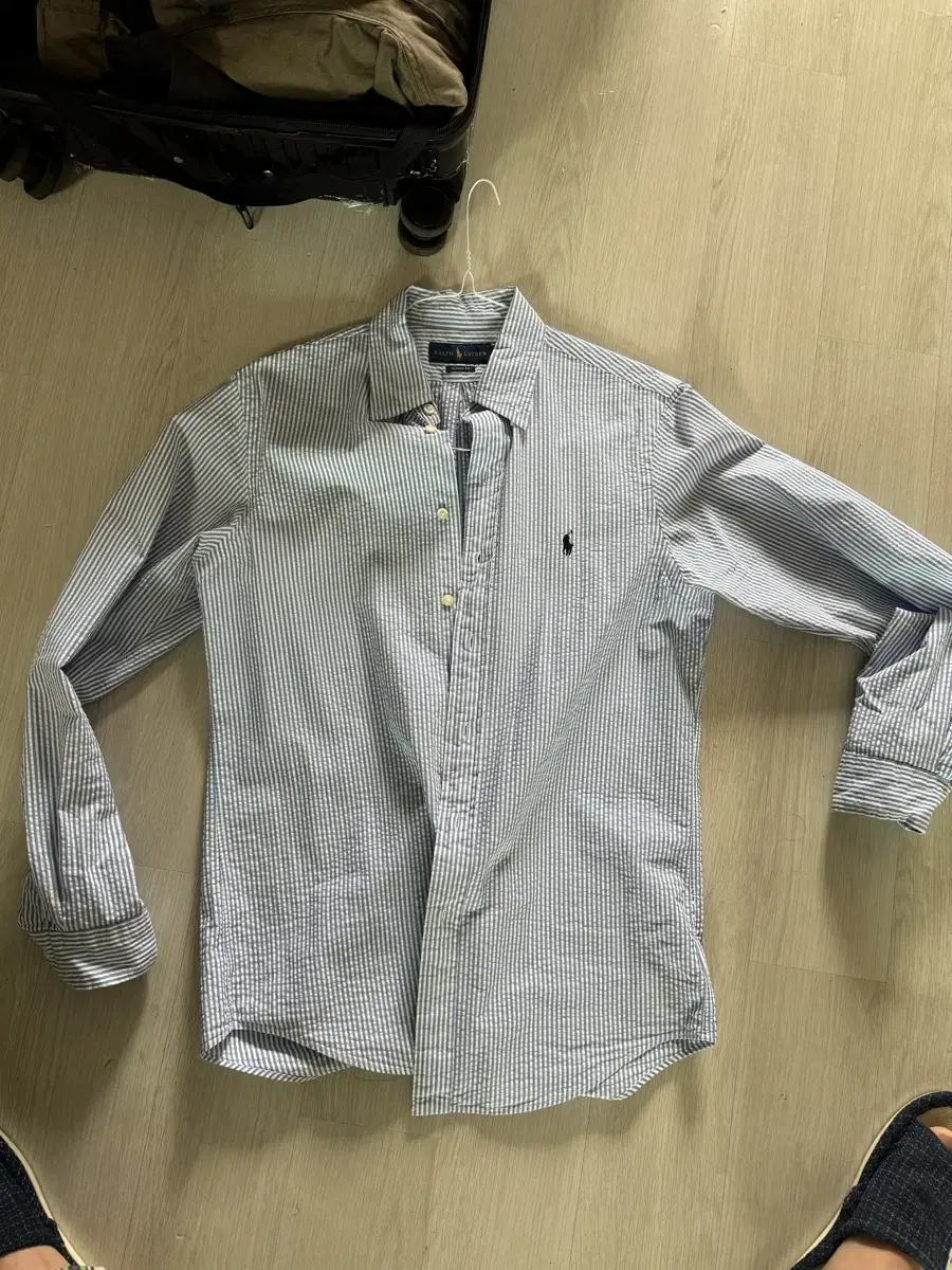 Polo Seersucker Shirt size small