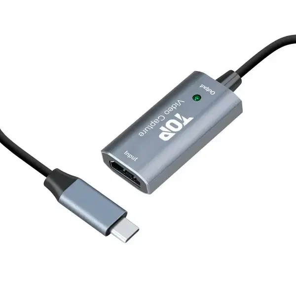 4K@60Hz USB 3.1 C type to HDMI 케이블형 캡처보드