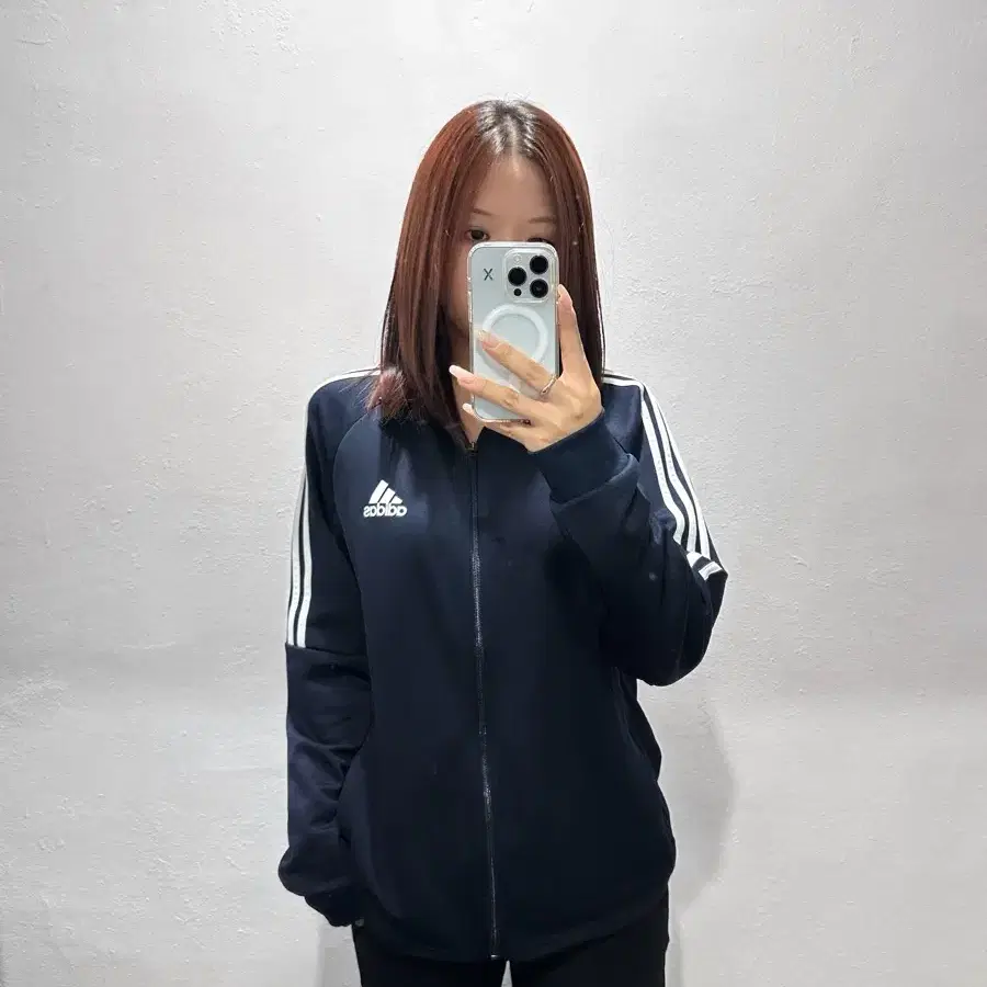 adidas 네이비 트랙집업