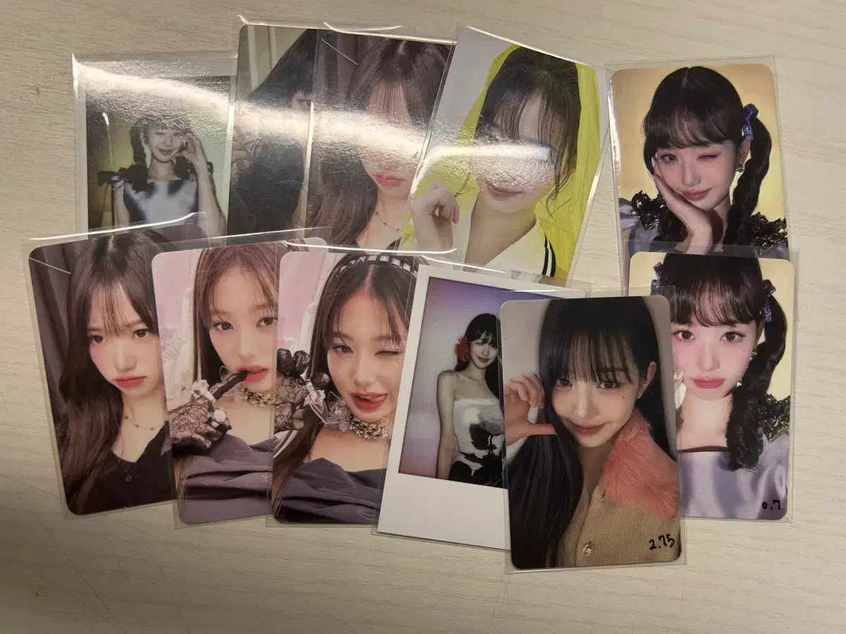 Adjustable,unreleased photocard only) ive jang wonyoung wonyoung photocard bulk wts sell pre-order benefit ld