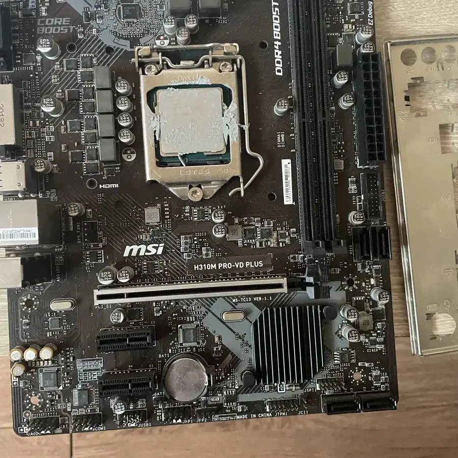 I7-9700f h310 pro-vd 중고 팝니다.