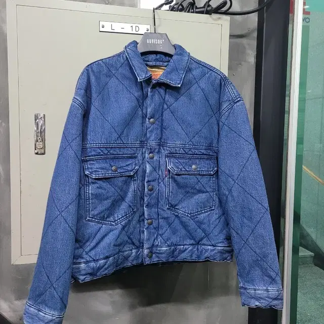 LEVI'S 리바이스 패딩 청자켓 105 가능