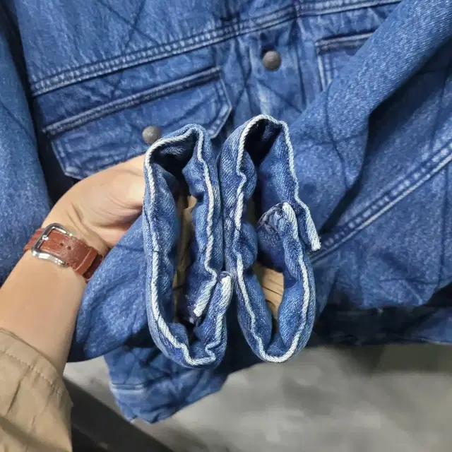 LEVI'S 리바이스 패딩 청자켓 105 가능