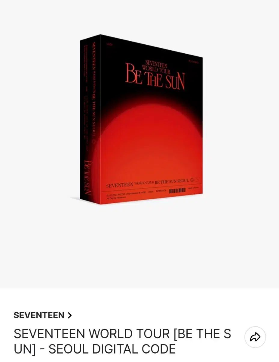 Seventeen Bithersun Digital Code Full Night