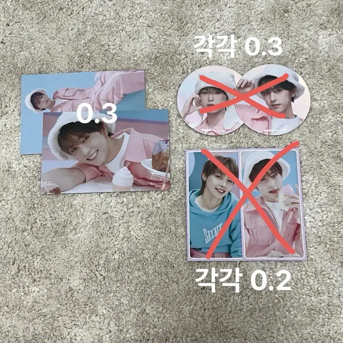 &teamcafe postcard wts coaster tickets