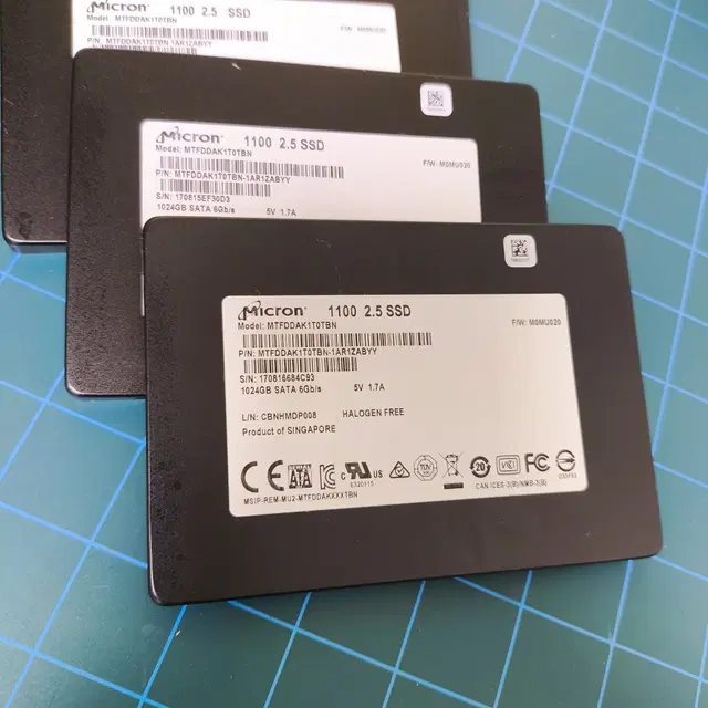 1테라 SSD 마이크론 MX500 1100 WD블루 삼성 840