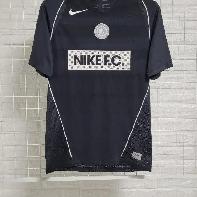 [S]NIKE 나이키FC 풋살풋볼 드라이핏매쉬소재 블록코어유니폼반팔 S