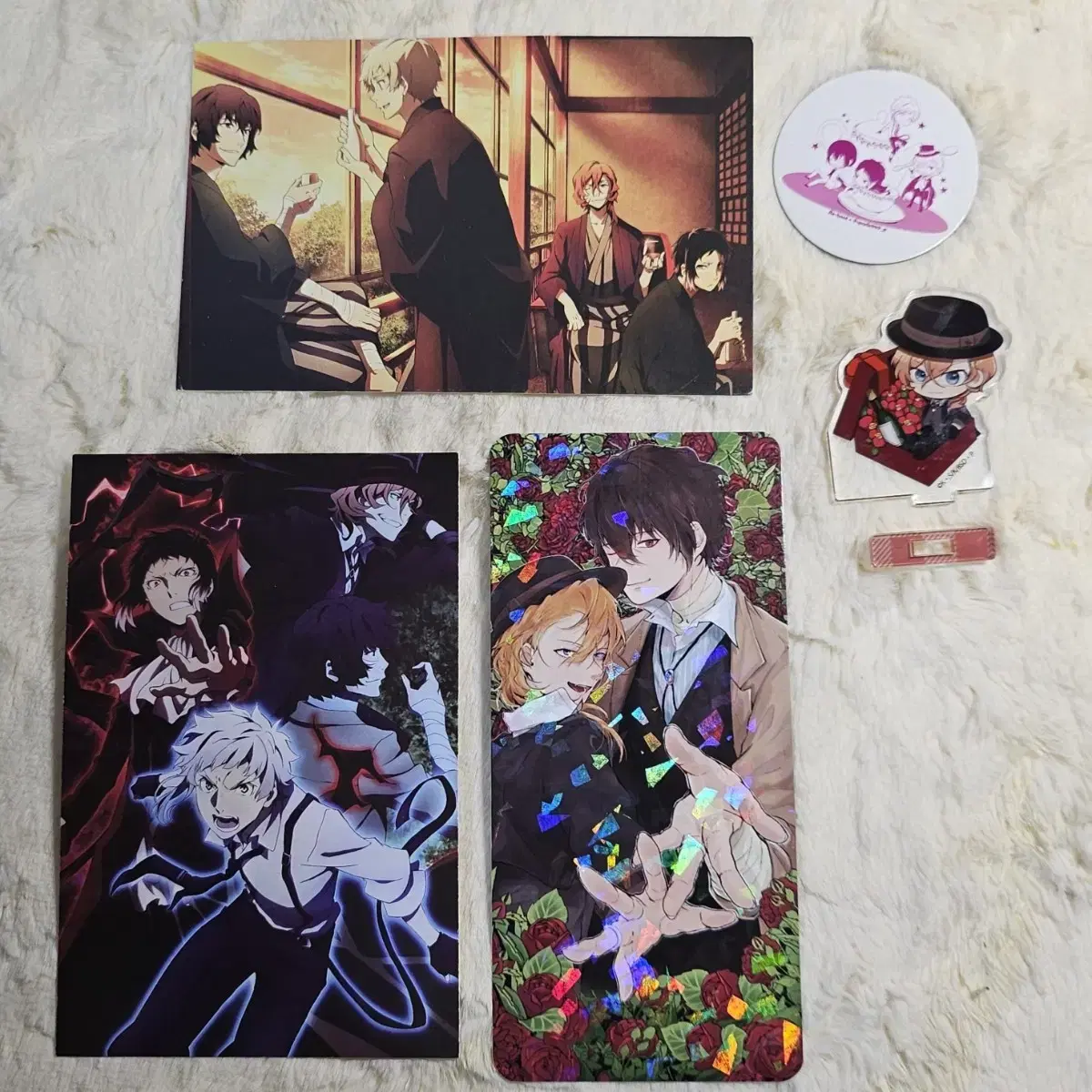 Moonsdog unofficial goods postcard Kardtec Chuuya Acrylic Stands