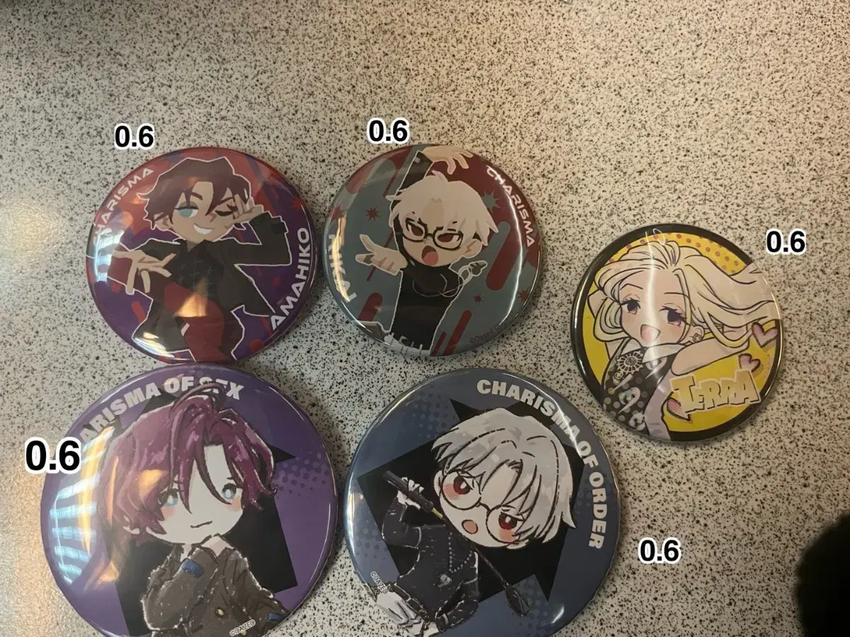 Charisma House Rikai, Amahiko, Terra Badge