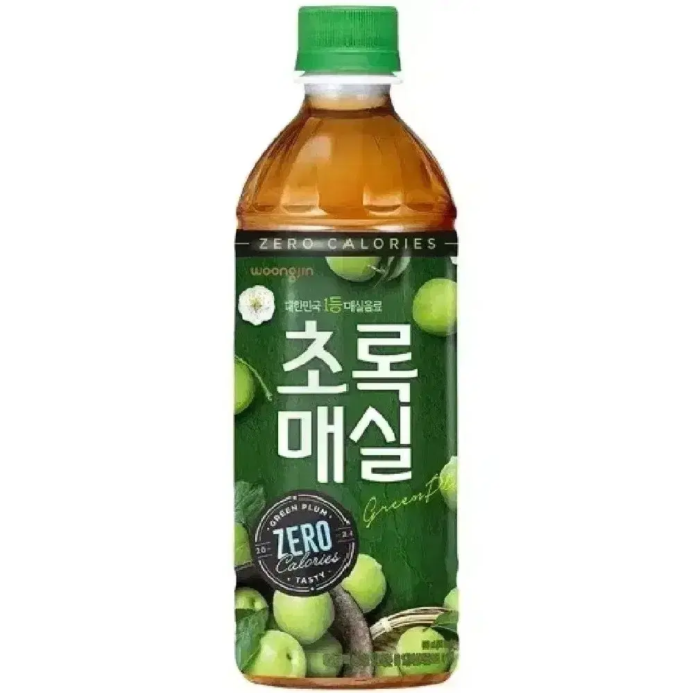 웅진 초록매실 제로 500ml 20개