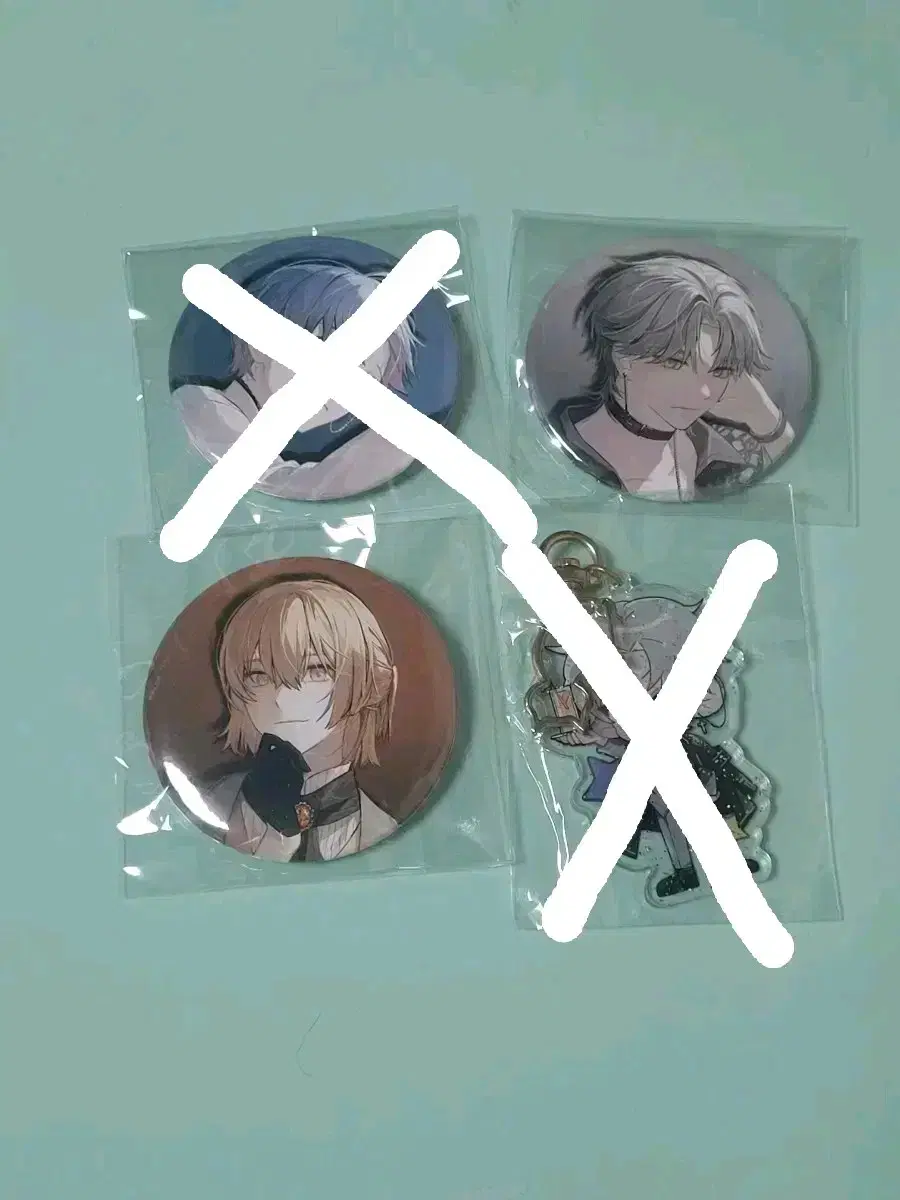 Psycode DECISION canvass, 1st anniversary theme cafe keyring Haruto overslept