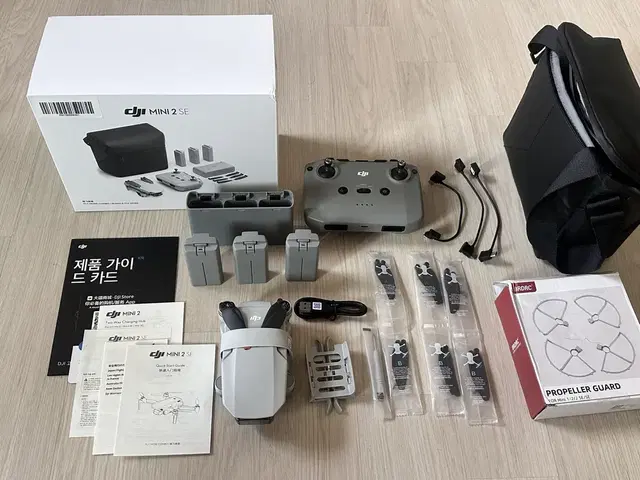 DJI mini2 SE 미니2 SE 드론 플라이모어콤보+케어리프레시 2년