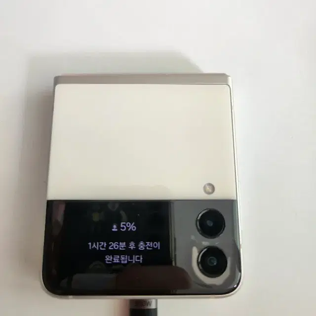 갤럭시 zflip3 256G 크림색