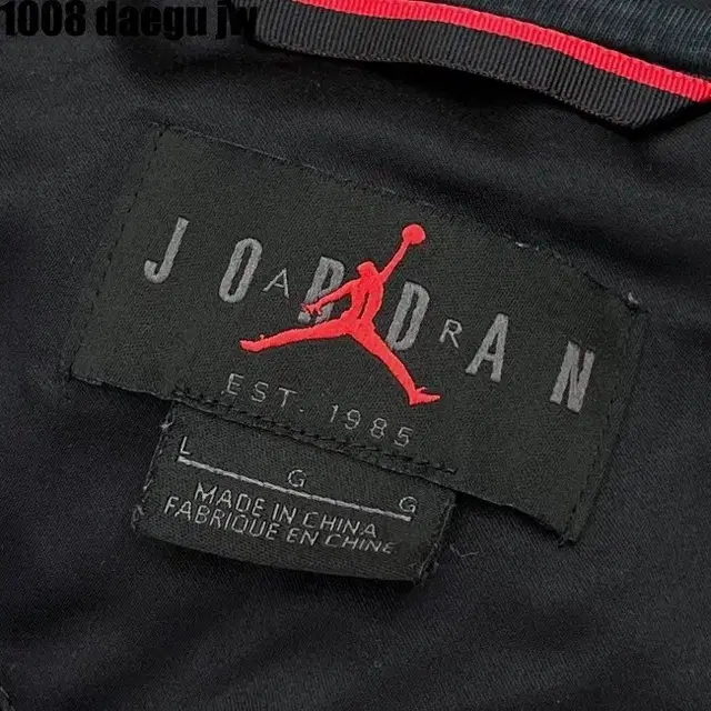 L JORDAN ZIPUP 조던 집업