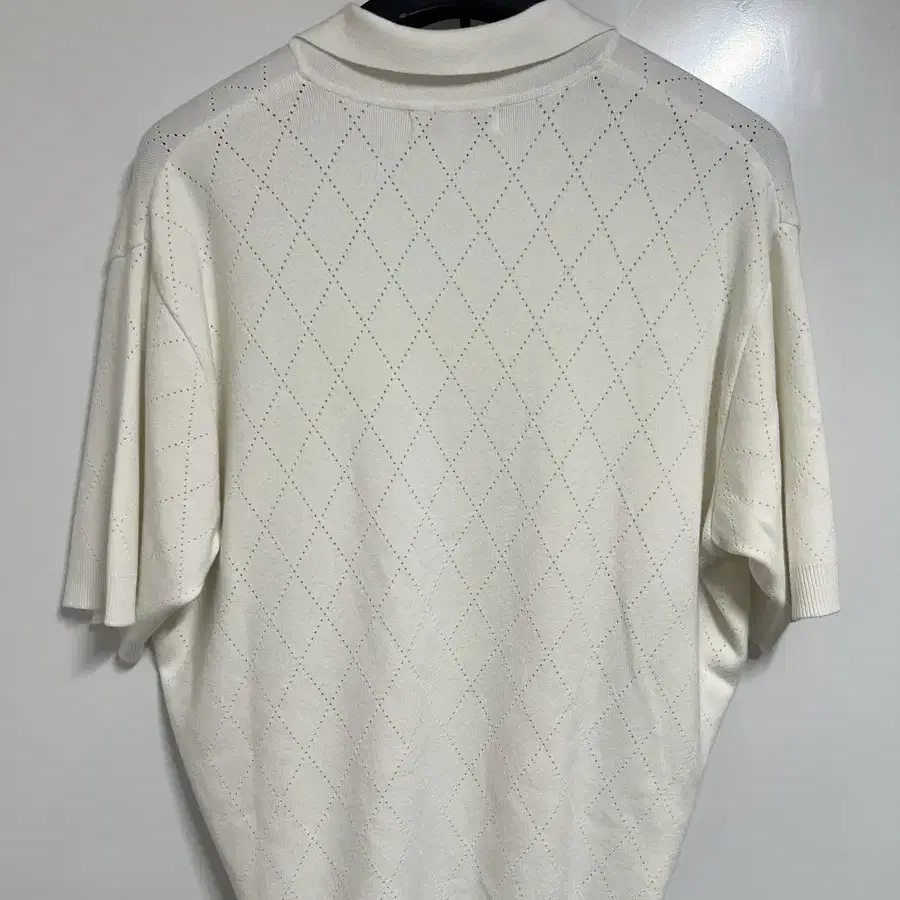 아워스코프 Lozenge Half Knit (Cream) 1