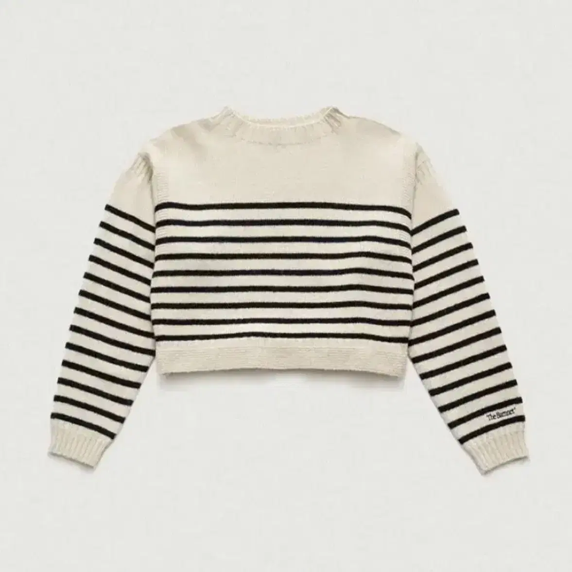 더바넷 Marine Striped Knit Sweater