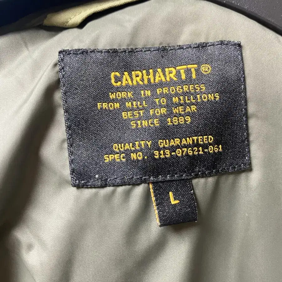 [CarharttWIP]Garrison Liner 개리슨 라이너 팝니다