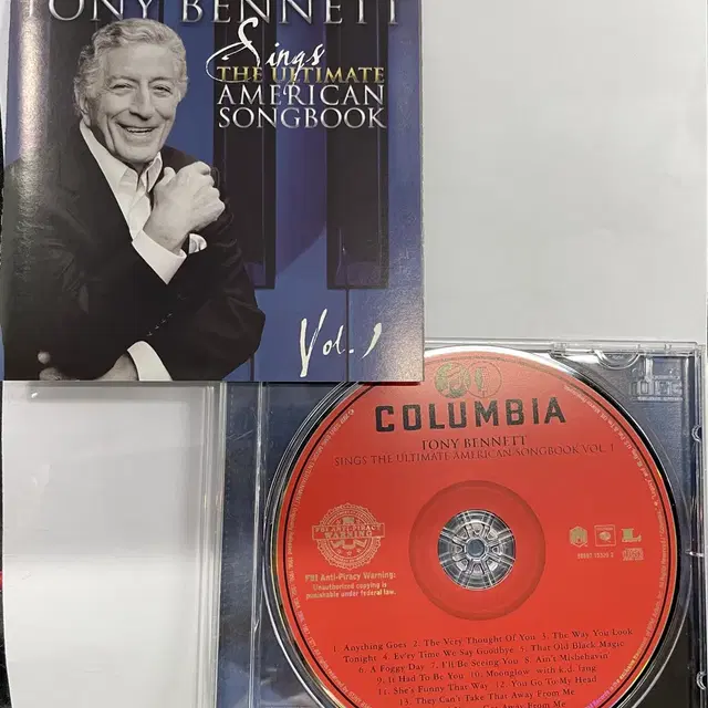 CD 토니 베넷 Tony Bennett American songbook