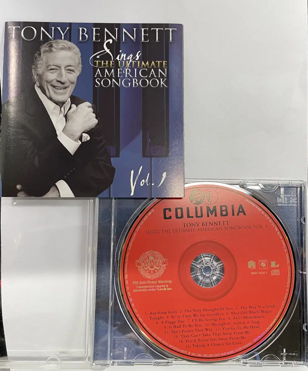 CD 토니 베넷 Tony Bennett American songbook