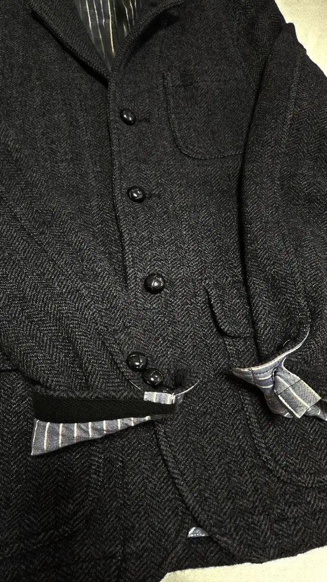 Polo herringbone tweed jacket M 95 to slim 100 (100% wool)