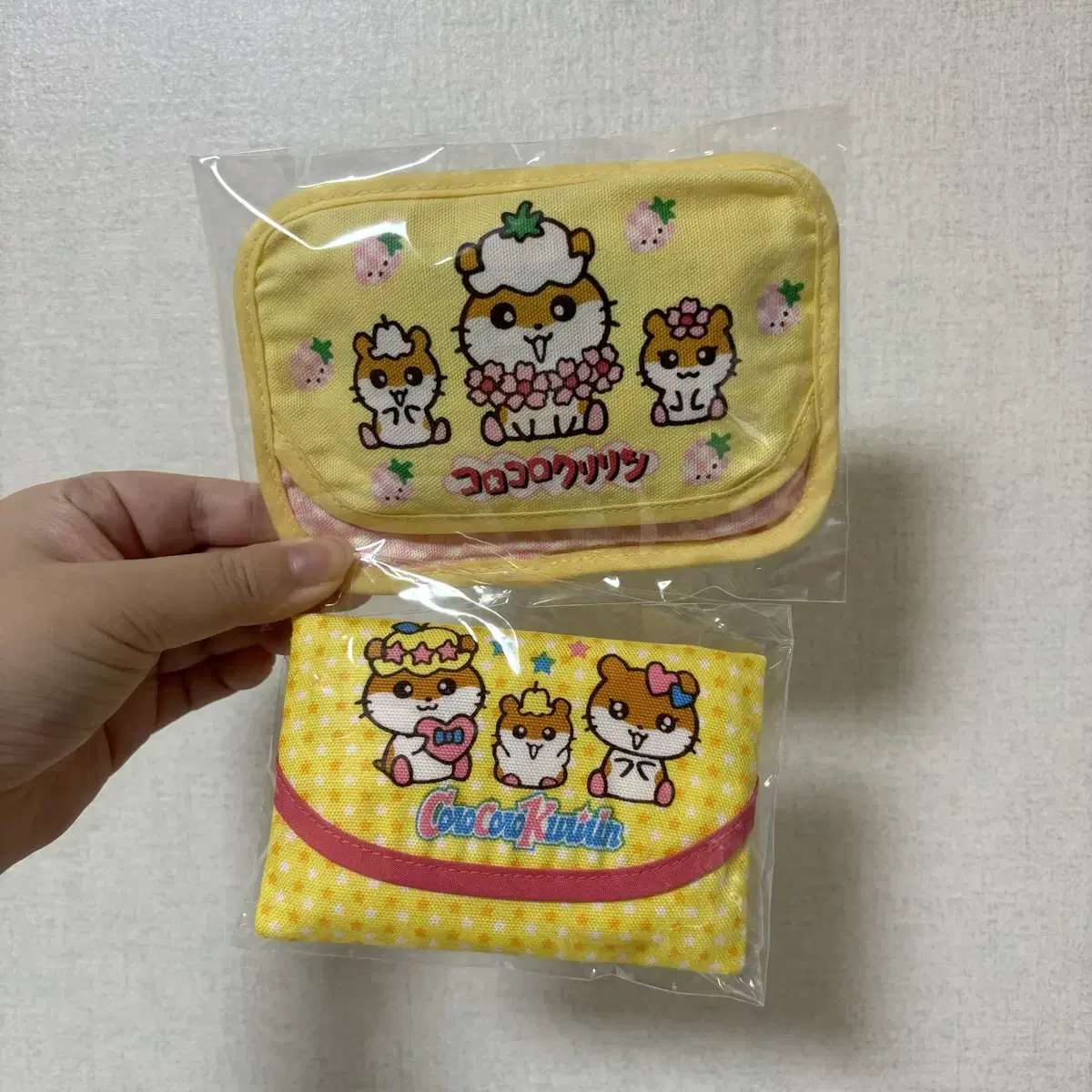 Classic Sanrio Kuririn Tissue Pouch Kard Wallet Pouch