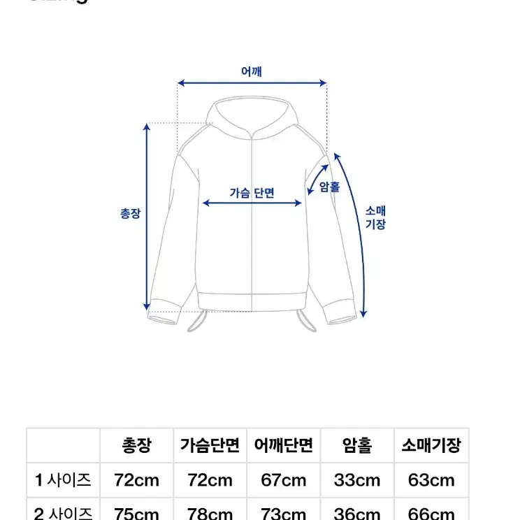 펀치드렁크 파티즈 후드집업