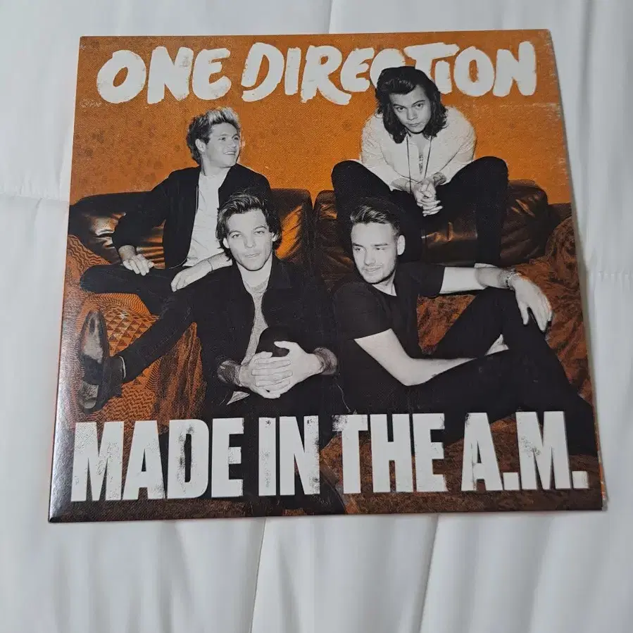 원디렉션 5집 made in a.m. 바이닐 lp 블랙반