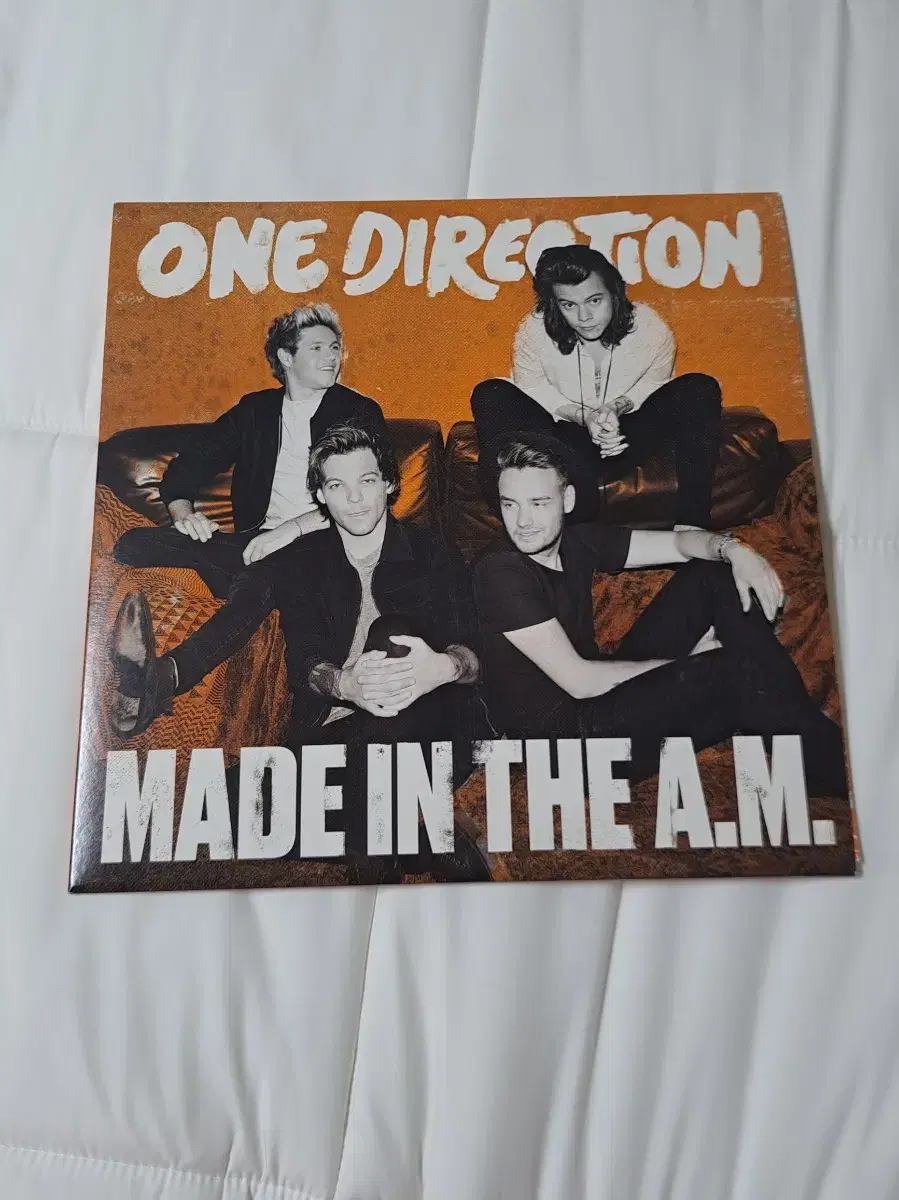 원디렉션 5집 made in a.m. 바이닐 lp 블랙반