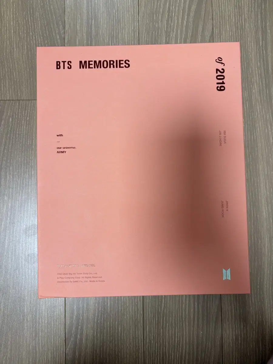 방탄소년단 2019 메모리즈