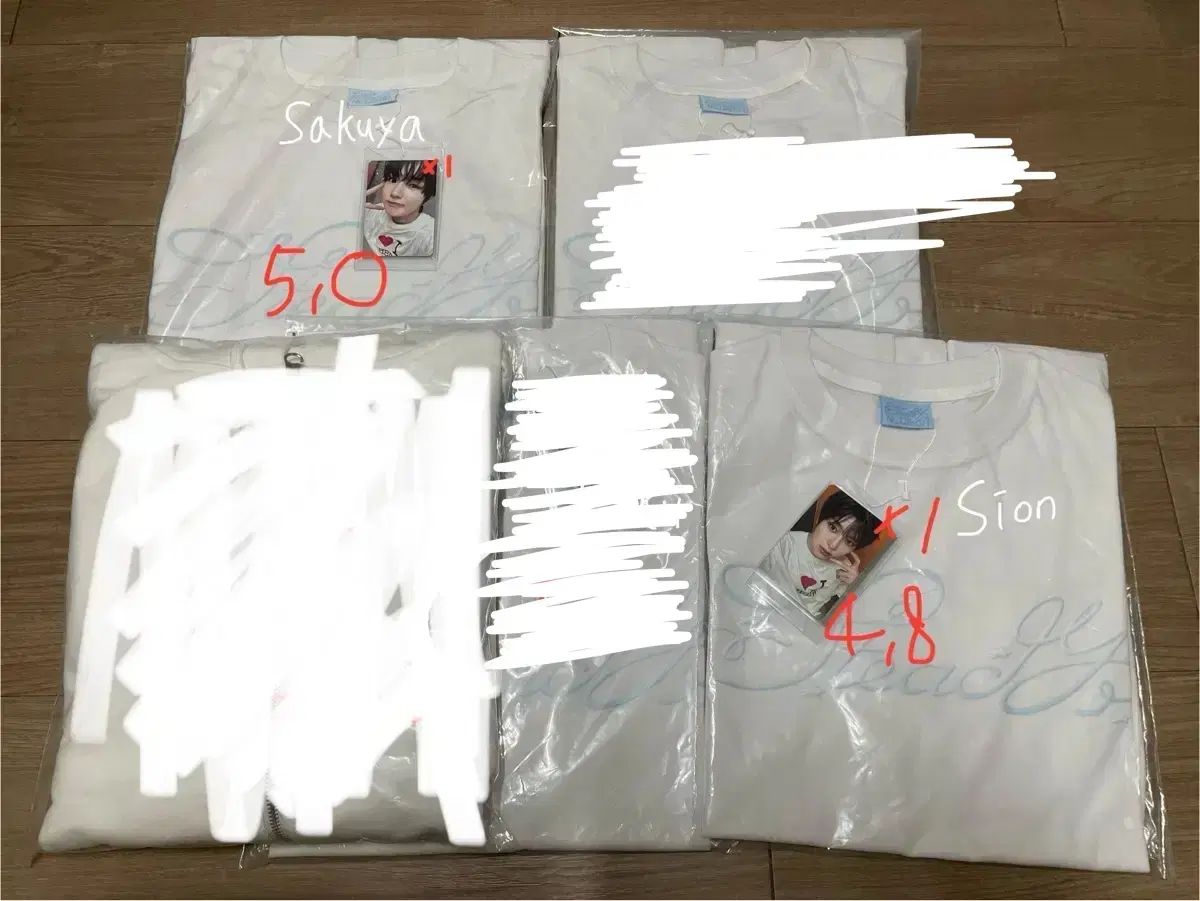 NCT wish Steady pop up Hooded Zip-Up T-Shirt with muu album WTS Photo Kard