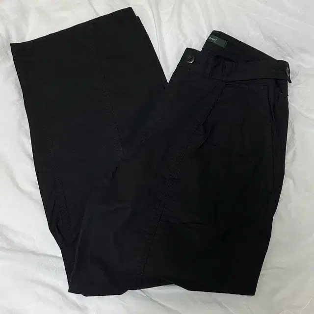 샵페어리 button color pants 버튼 컬러 팬츠 black