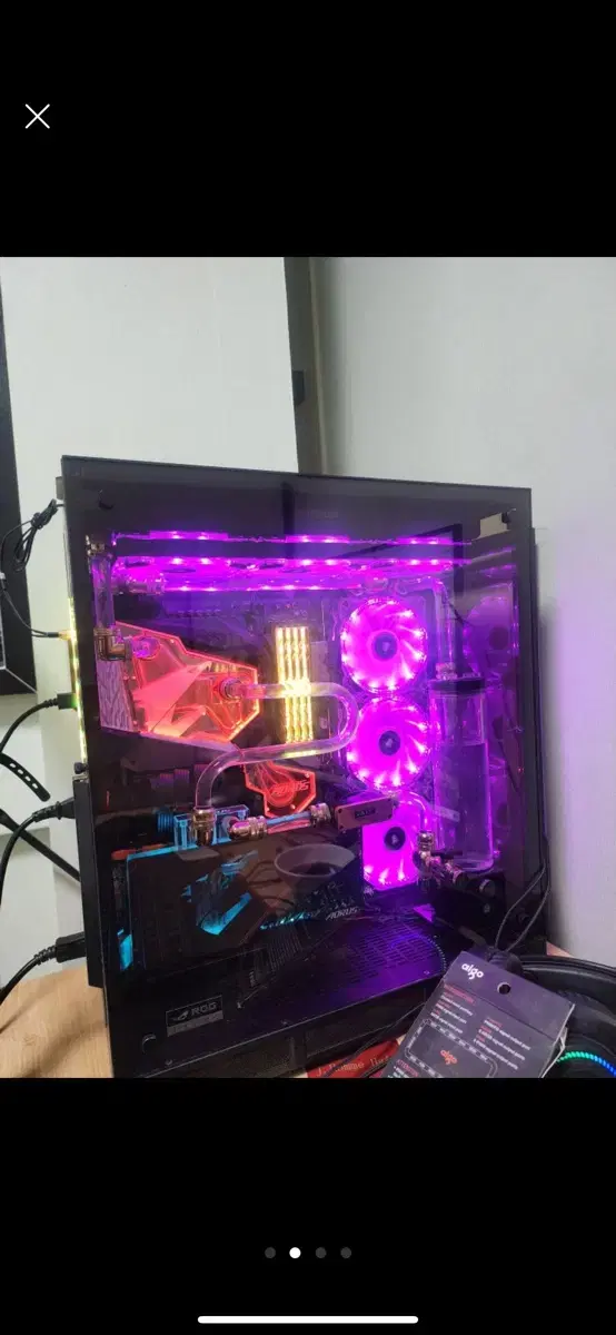 aorus 수냉 시스템 게이밍컴퓨터i9 9900k  판매합니다