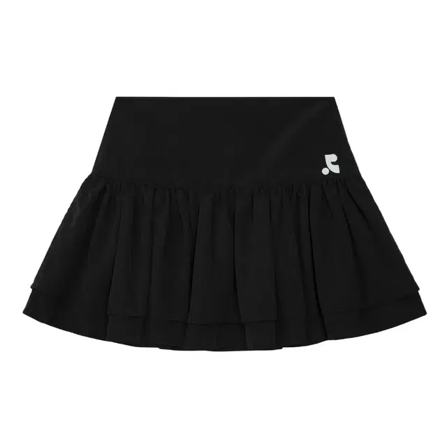 레스트앤레크레이션 RUFFLE MINI SKIRT 스커트 치마 블랙 M