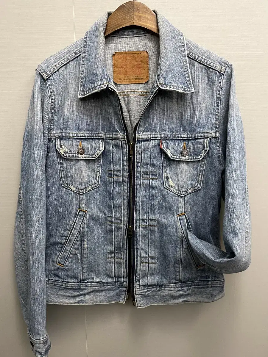 (L)00s Vintage Levi's 70602 Two-Way Tucker Jacket Denim Jacket