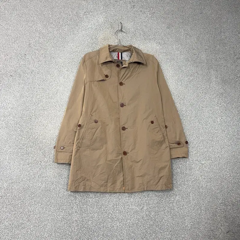 100% Alljen Casual Beige Trench Coat