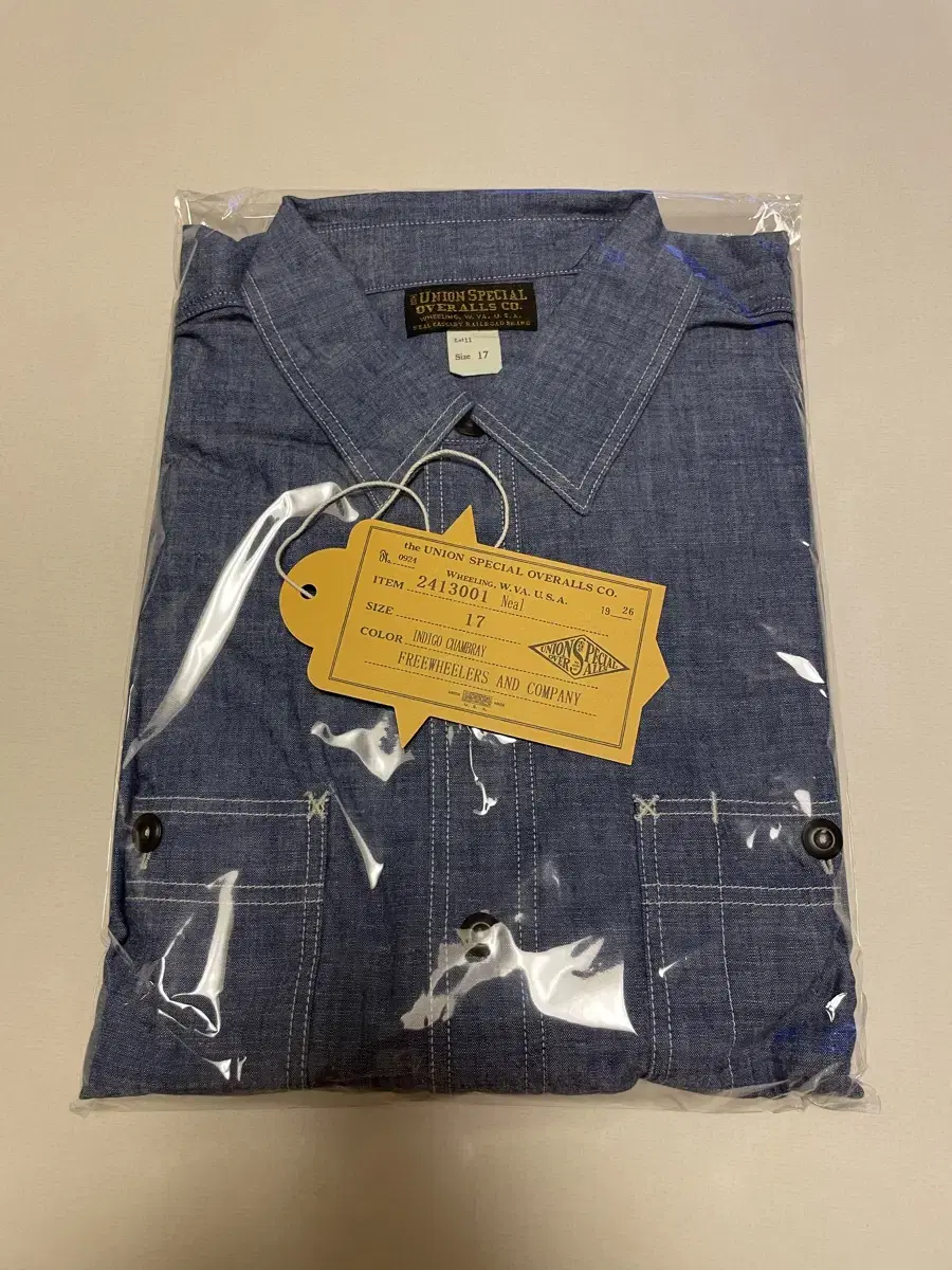 Freewheelers Neil Shirt Indigo (17)