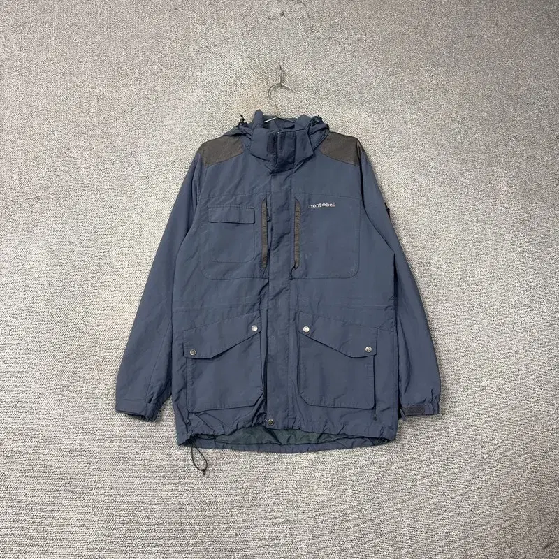 Montbell Navy Pocket San Windbreaker XXL