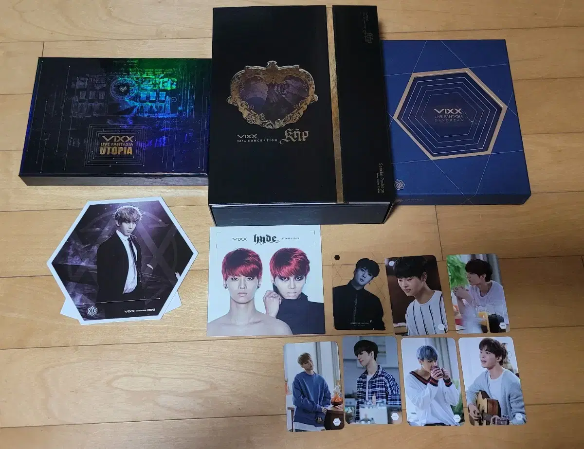 빅스 vixx 콘서트 dvd 앨범 포카 일괄 판매