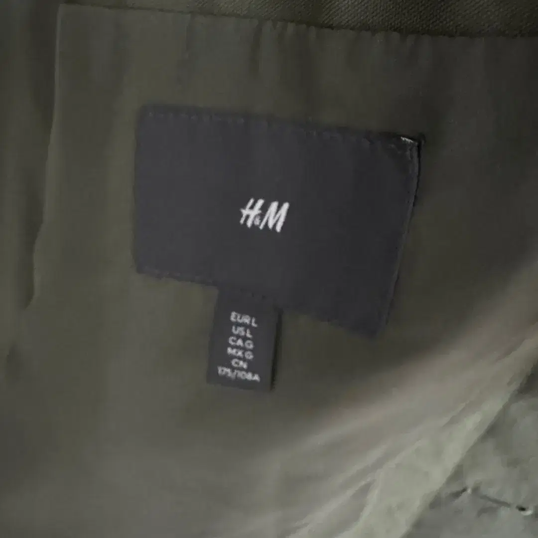 H&M 코트 자켓