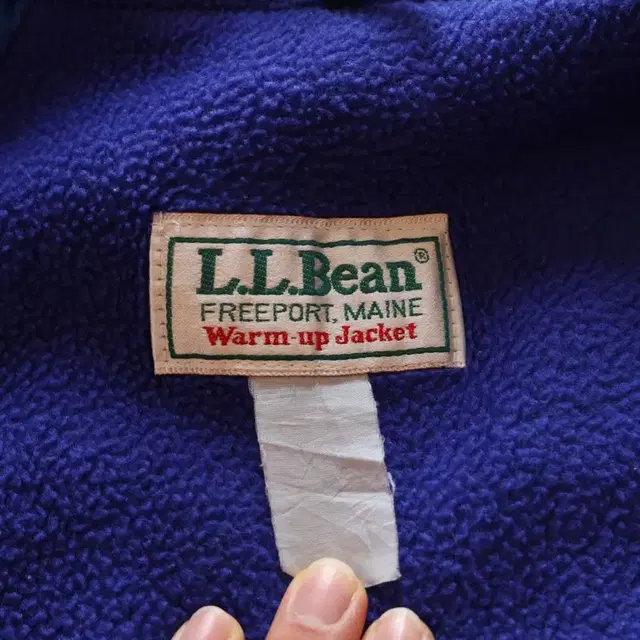 L L Bean 80s warm up jacket 엘엘빈 웜엄