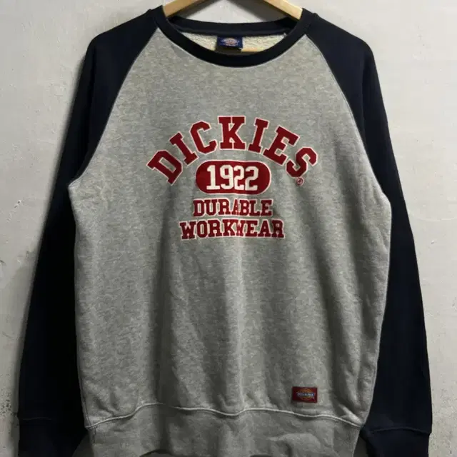 95-100 Dickies 디키즈 빅로고 루즈핏 기모 맨투맨 정품