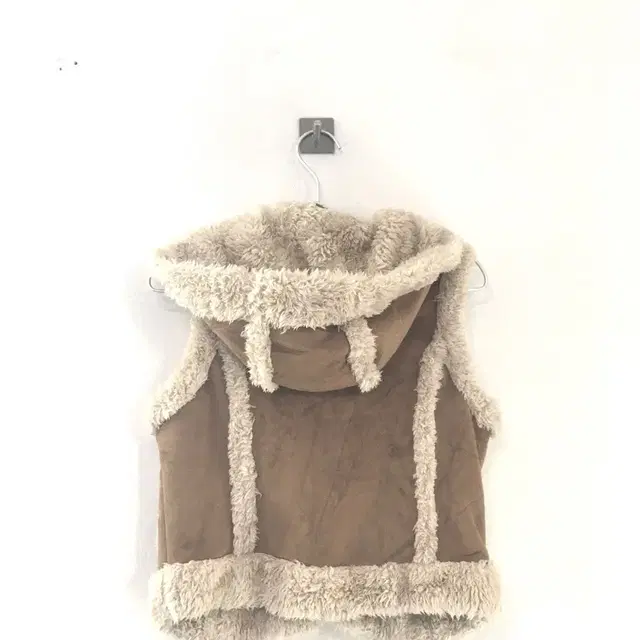 camel toggle hood vest